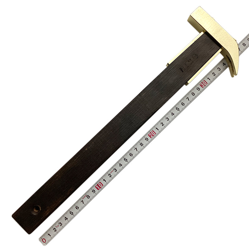 Marukin Butaiya Hammer (Naguri), Square, Burnt Finish, Gold, 360mm