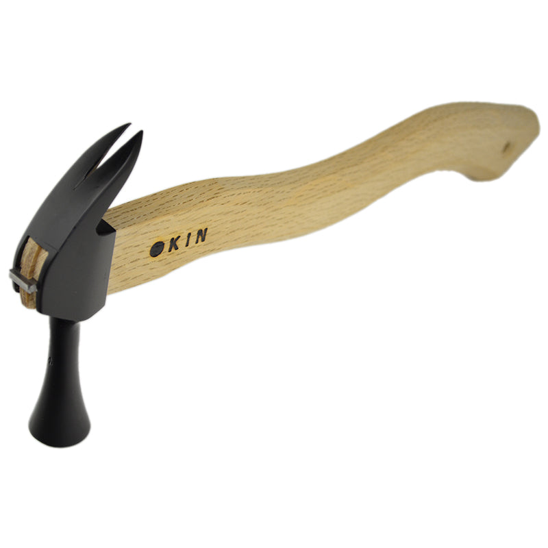 Marukin Kariwaku Hammer, Black, Smooth Face, Small Head, Square Wave-Curve, 350mm