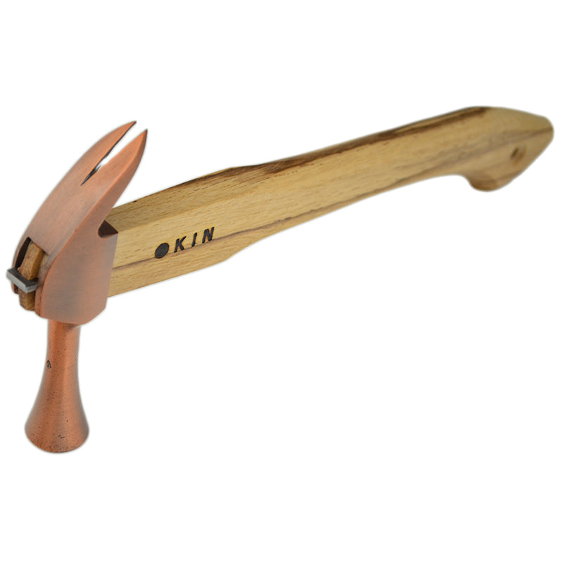 Marukin Kariwaku Hammer, Copper, Smooth Face, Small Head, Straight, 350mm