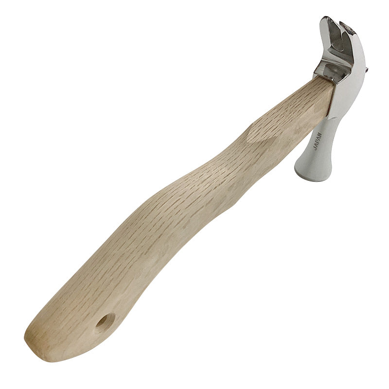Marukin Kariwaku Hammer, Mirror, Smooth Face, Small Head, Wave-Curve, 250mm Short