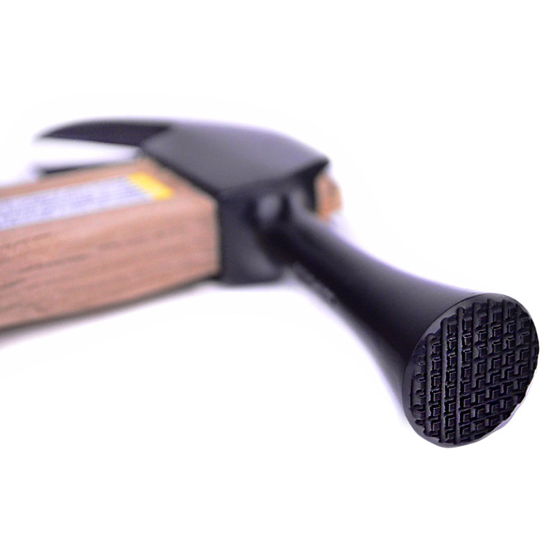 Marukin Kariwaku Hammer, Black, Milled Face, Small Head, Straight, 450mm