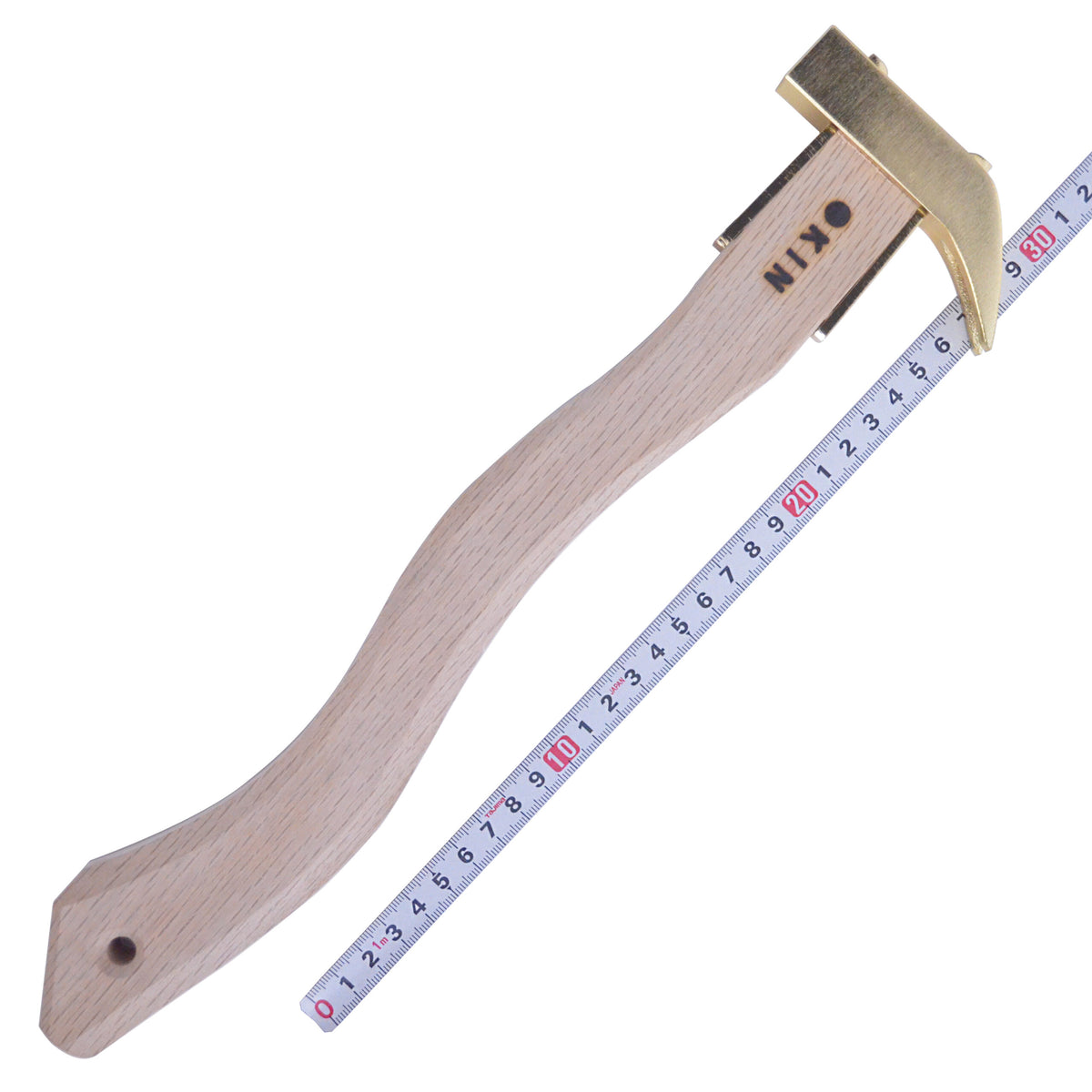 Marukin Butaiya Hammer (Naguri), Square Wave-Curve, Gold, 350mm, Short Head