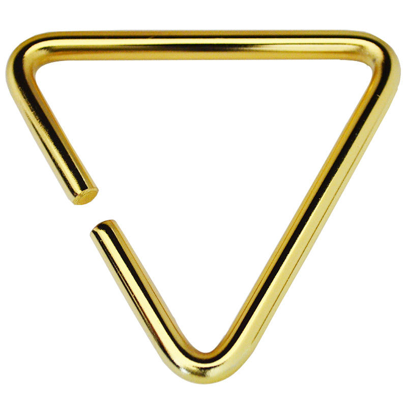 Marukin Tool Belt Attachment, Triangle Ring 70mm, Gold GK-03-2