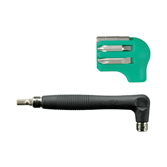 Anex L-Type Screwdriver with Bit Holder (Hex/Phillips/Flathead Bits) 6070-H
