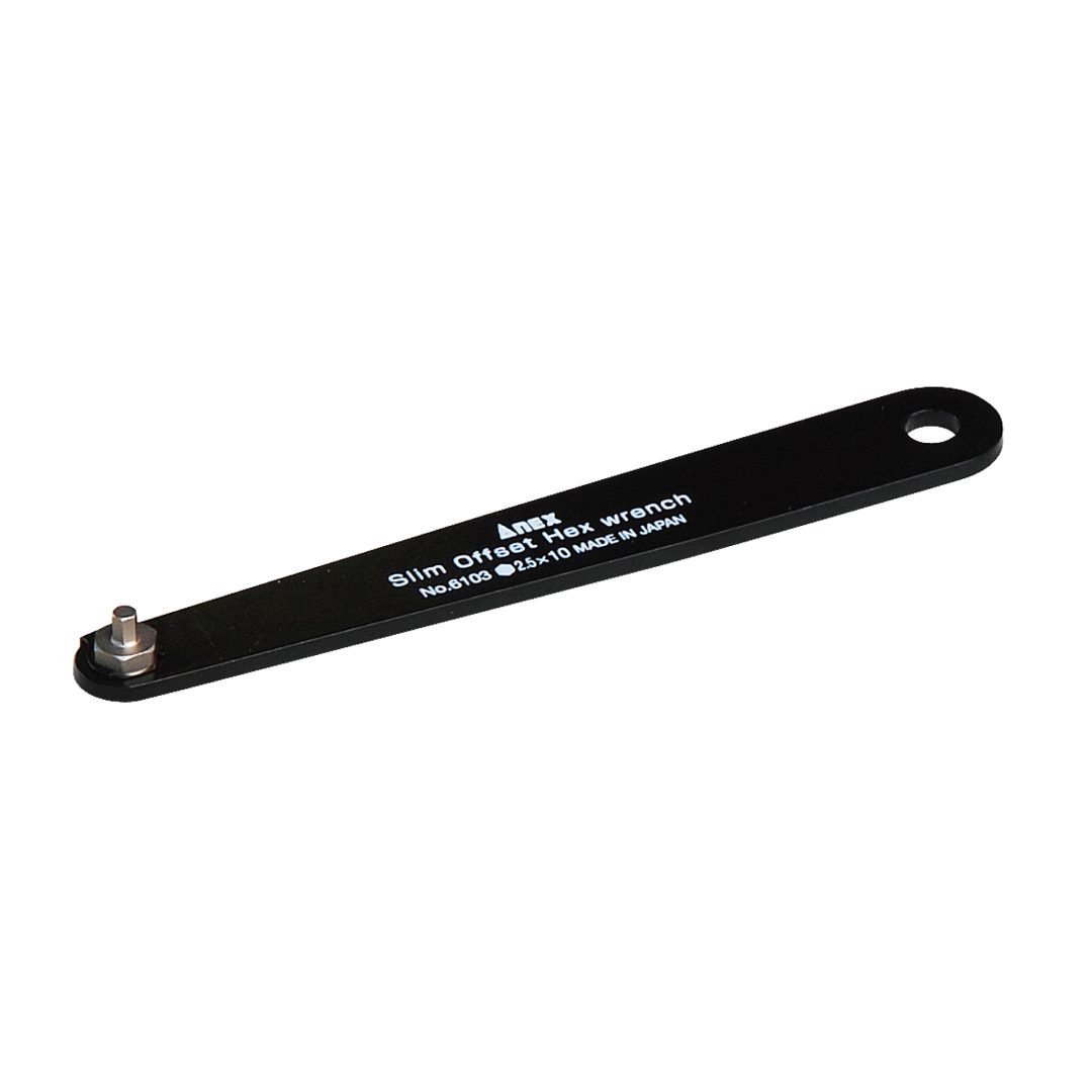 Anex Slim Offset Hex Wrench H2.5x10 6103