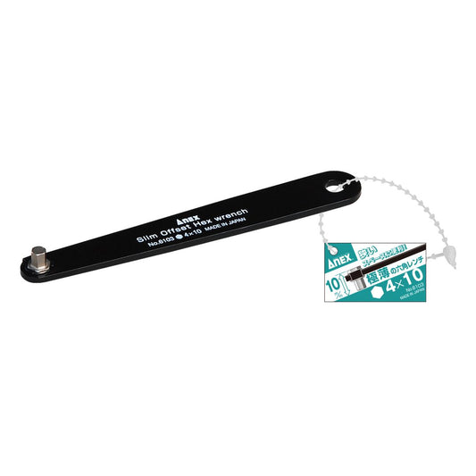 Anex Slim Offset Hex Wrench H4x10 6103