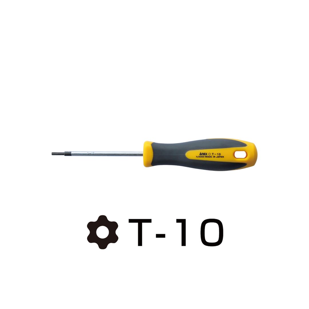 Anex Torx Screwdriver T10x80 6300