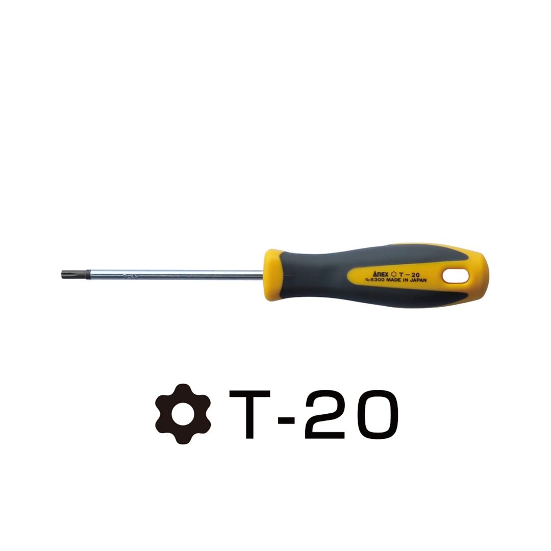 Anex Torx Screwdriver T20x100 6300