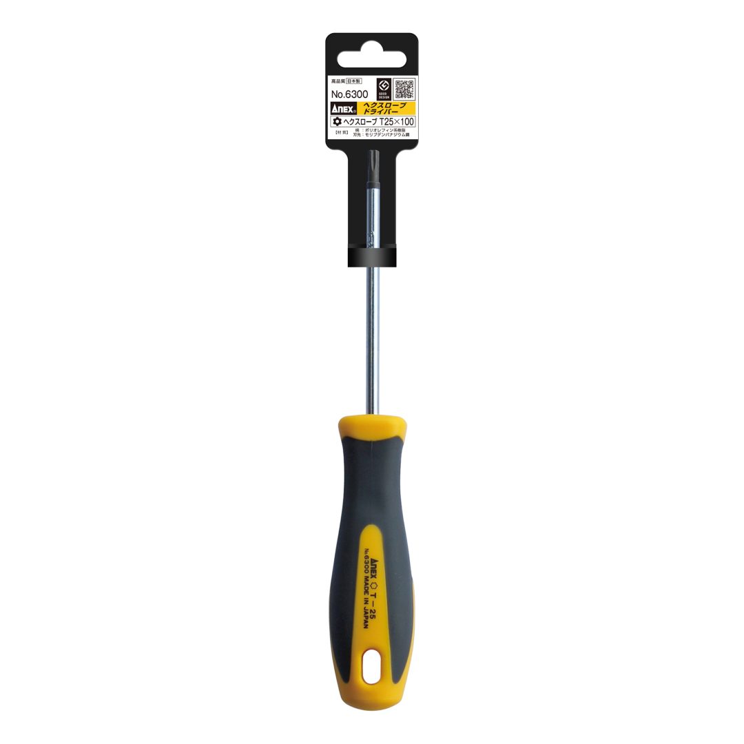 Anex Torx Screwdriver T25x100 6300