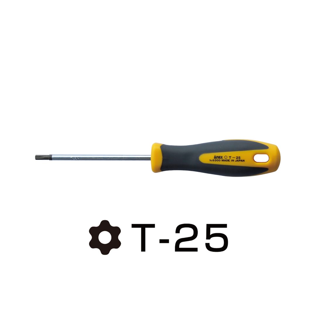 Anex Torx Screwdriver T25x100 6300