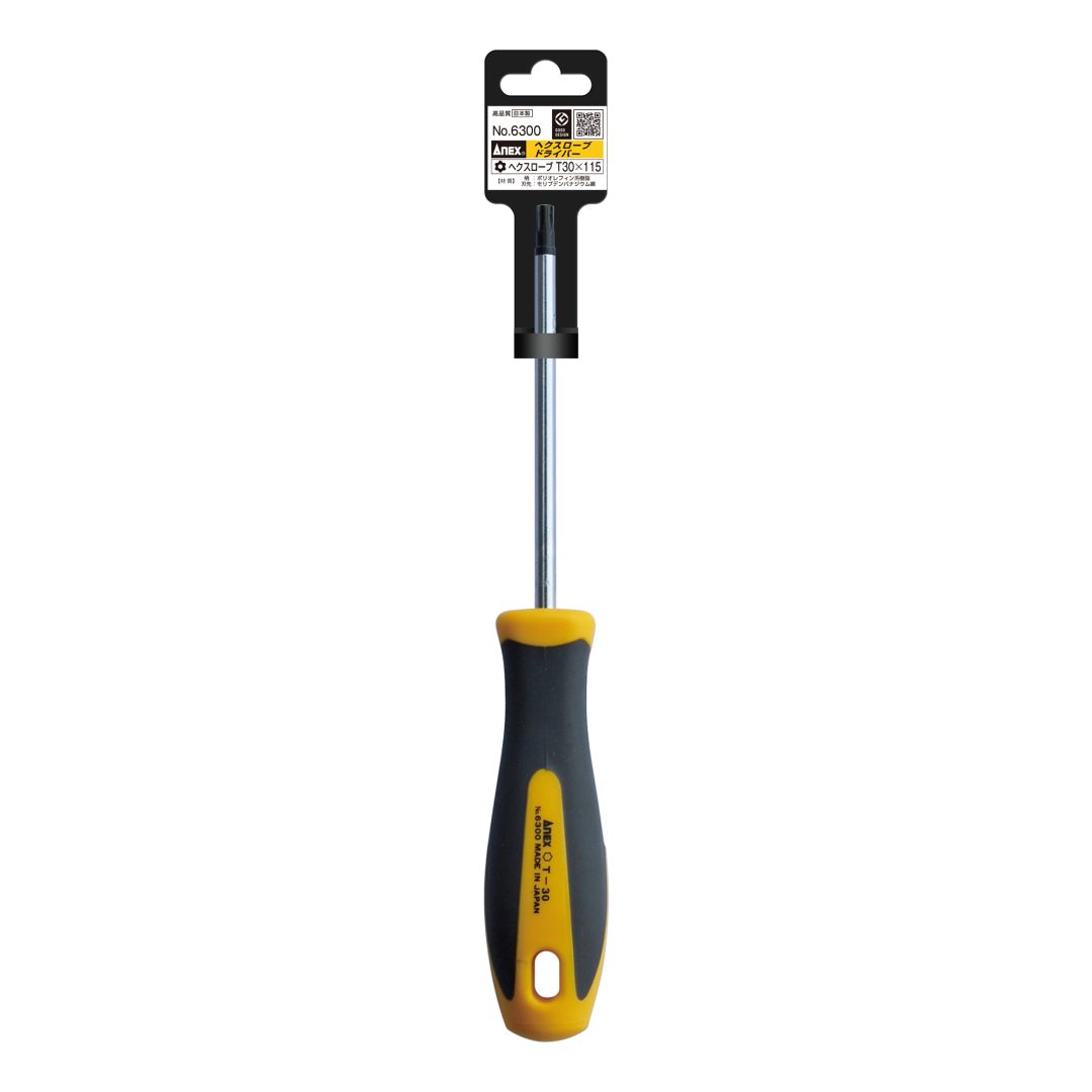 Anex Torx Screwdriver T30x115 6300