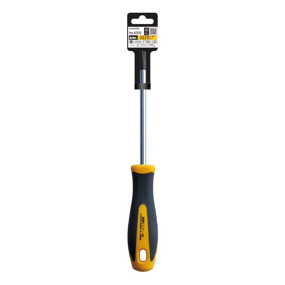 Anex Torx Screwdriver T40x130 6300