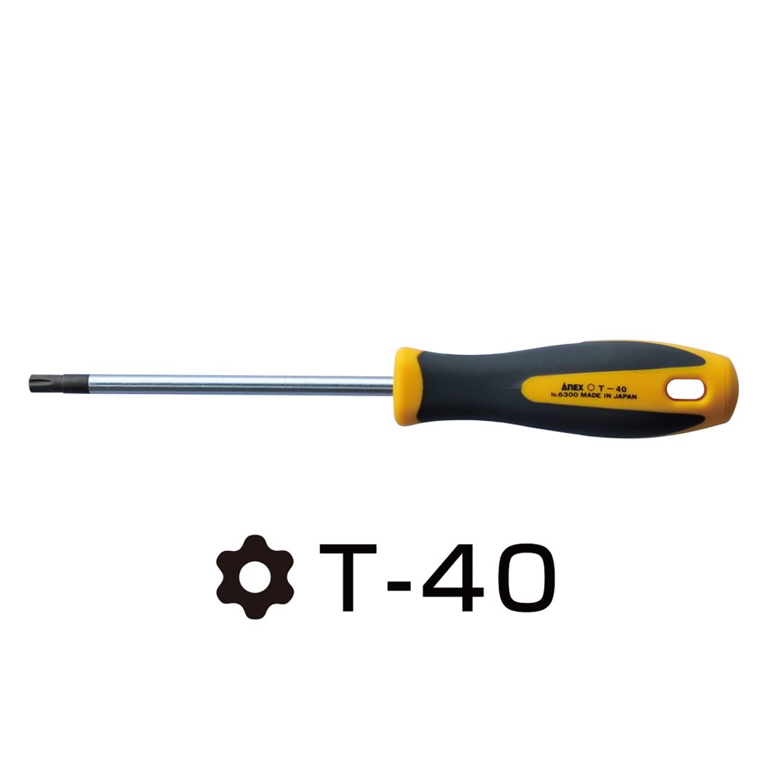 Anex Torx Screwdriver T40x130 6300