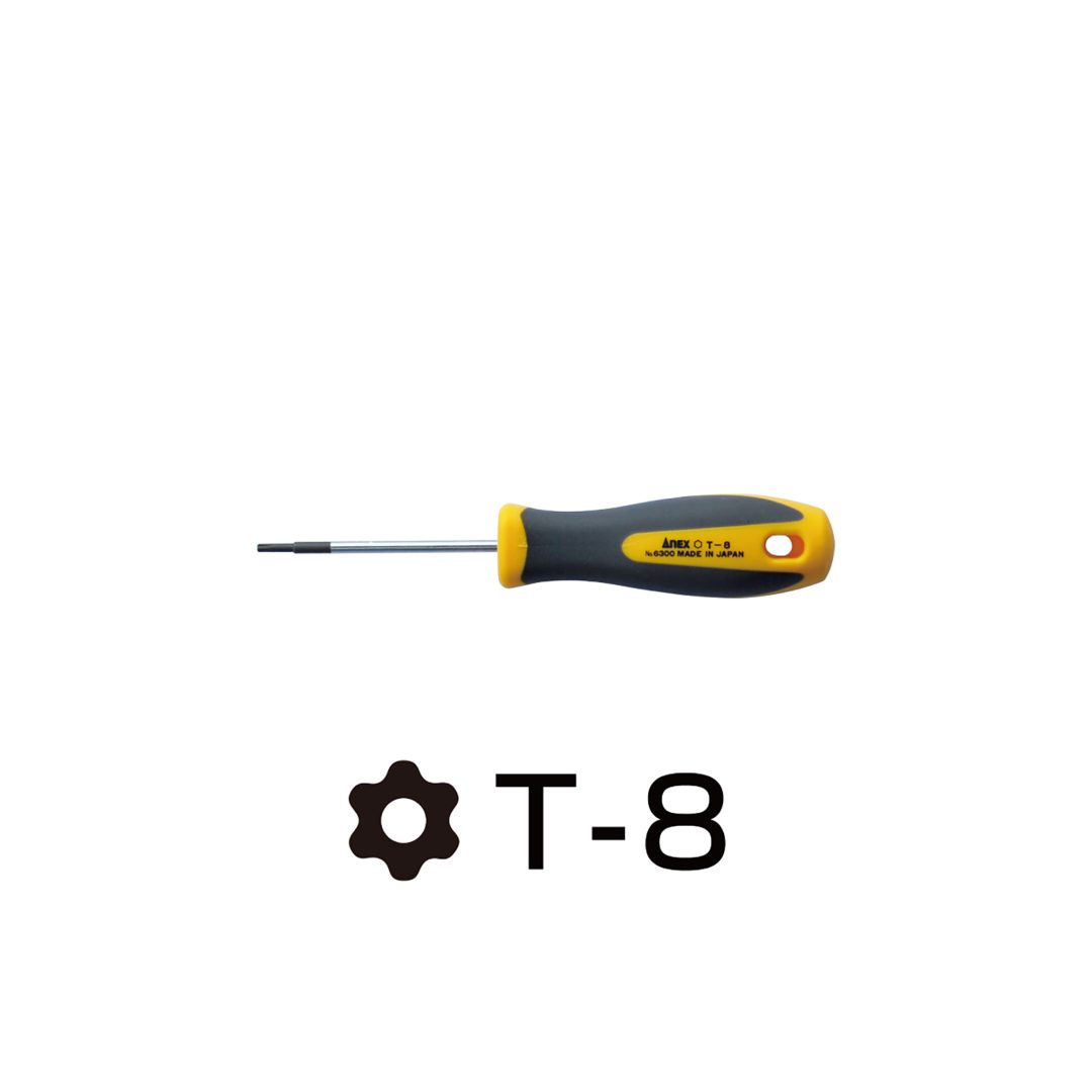 Anex Torx Screwdriver T8x60 6300