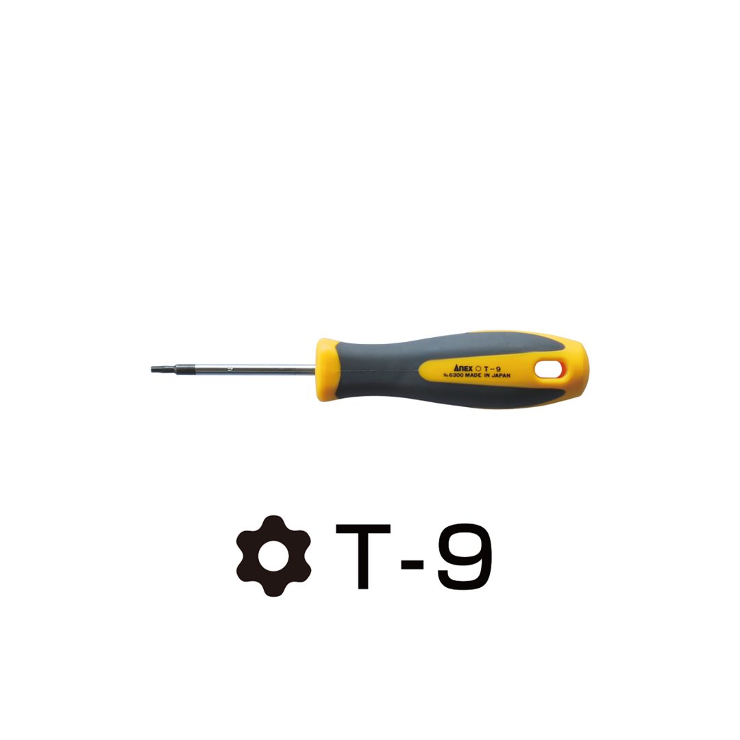 Anex Torx Screwdriver T9x60 6300