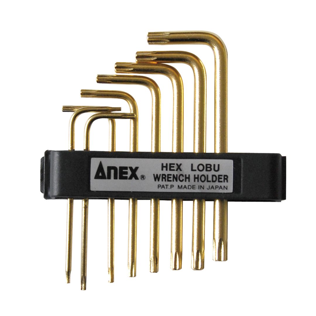 Anex L-Type Torx Wrench Set with hole 8-piece 638