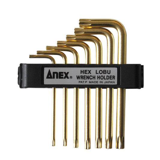 Anex L-Type Torx Wrench Set with hole 7-piece 639