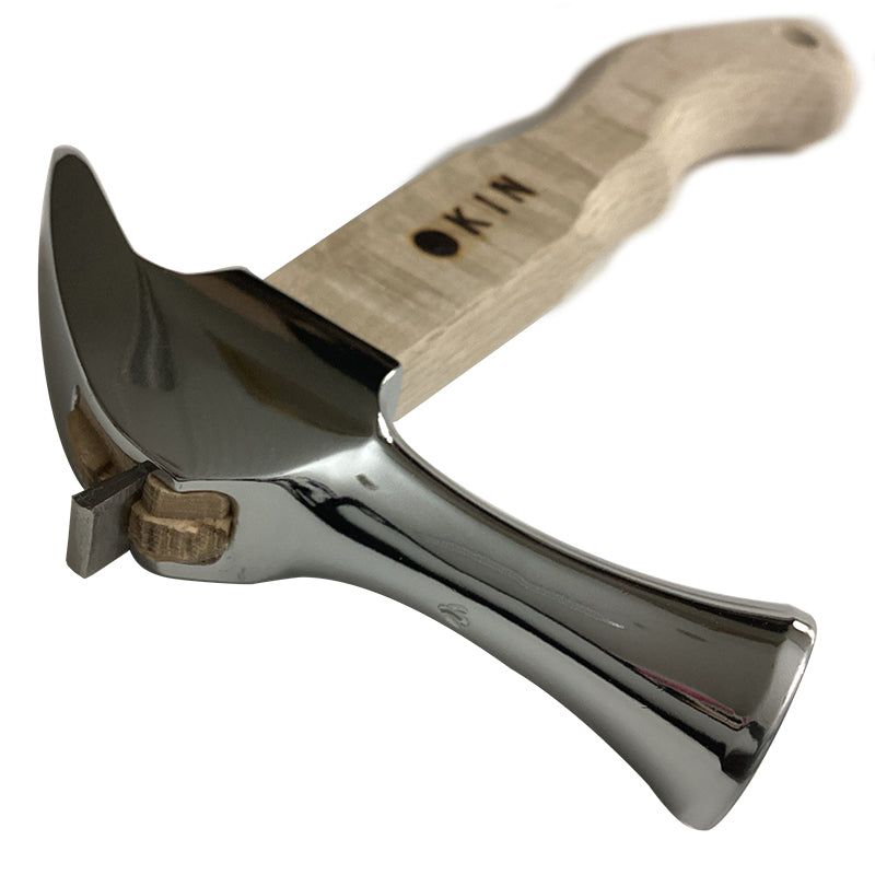 Marukin Kariwaku Hammer, Mirror, Smooth Face, Small Head, Wave-Curve, 250mm Short