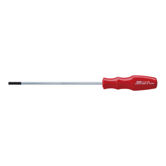 Anex Hex Key Screwdriver H3x120 6600