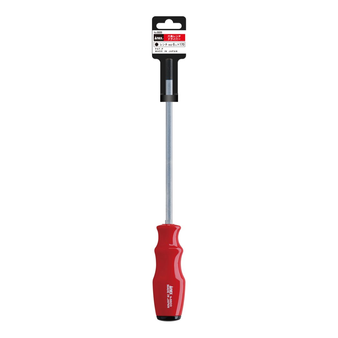 Anex Hex Key Screwdriver H6x170 6600