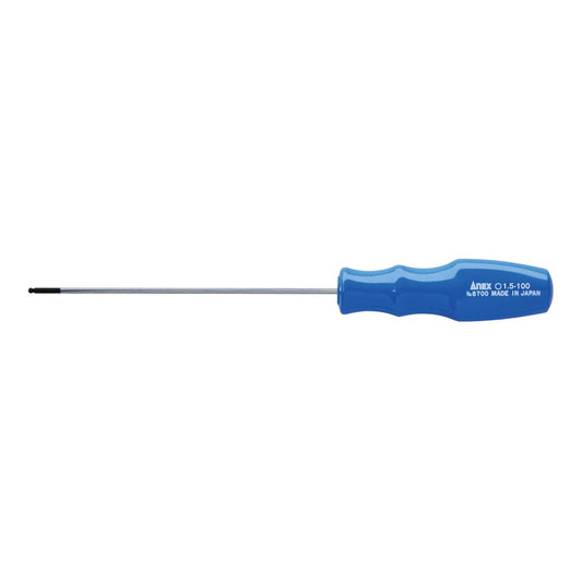 Anex Ball-PointHex Key Screwdriver H1.5x100 6700