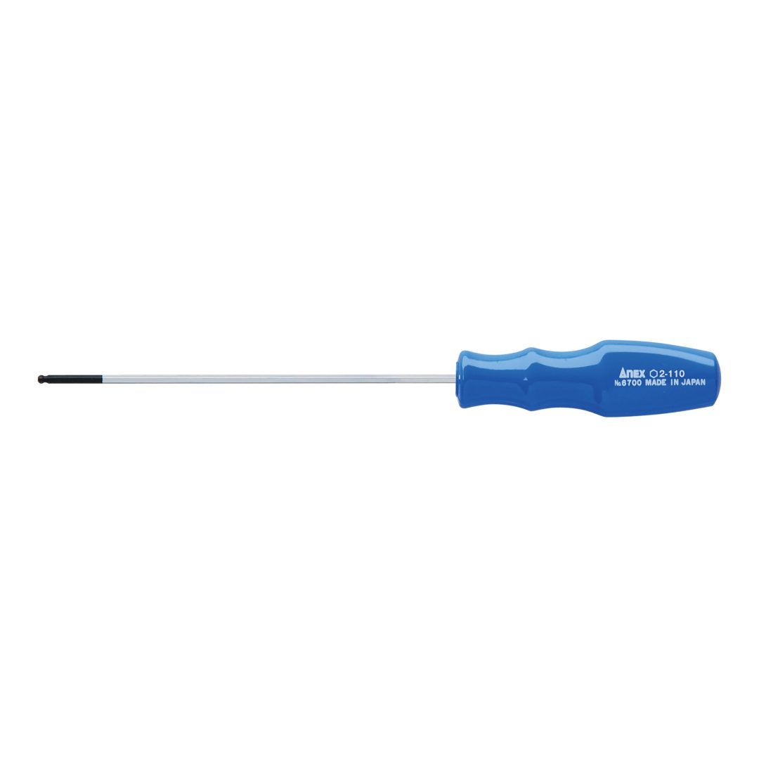 Anex Ball-PointHex Key Screwdriver H2x110 6700