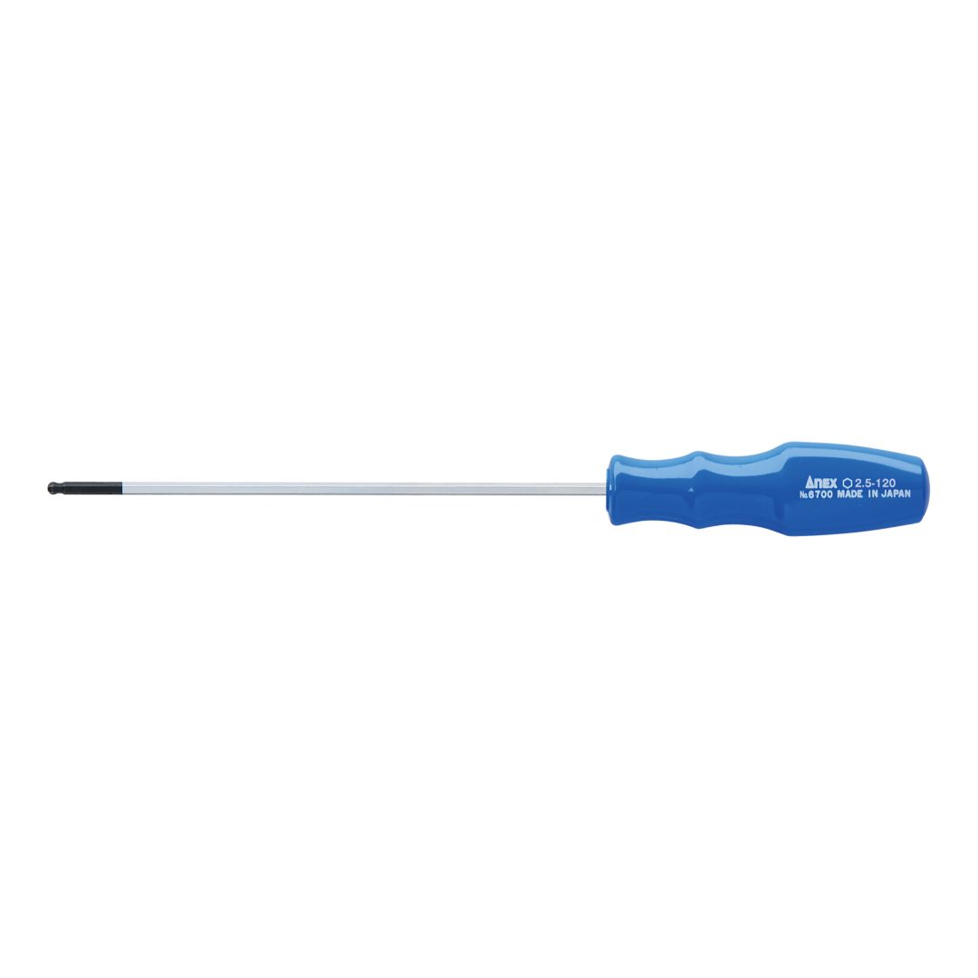 Anex Ball-PointHex Key Screwdriver H2.5x120 6700