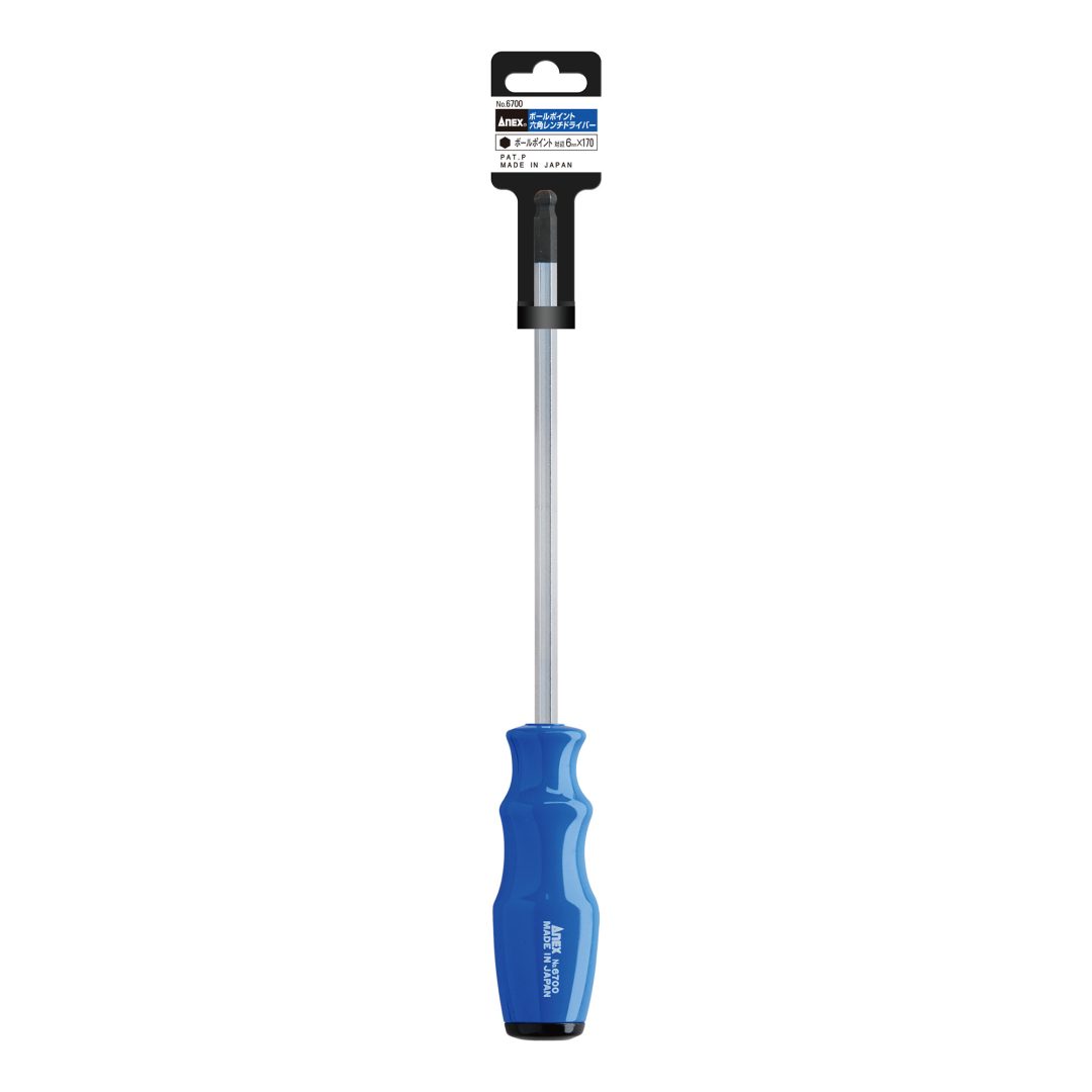 Anex Ball-PointHex Key Screwdriver H6x170 6700