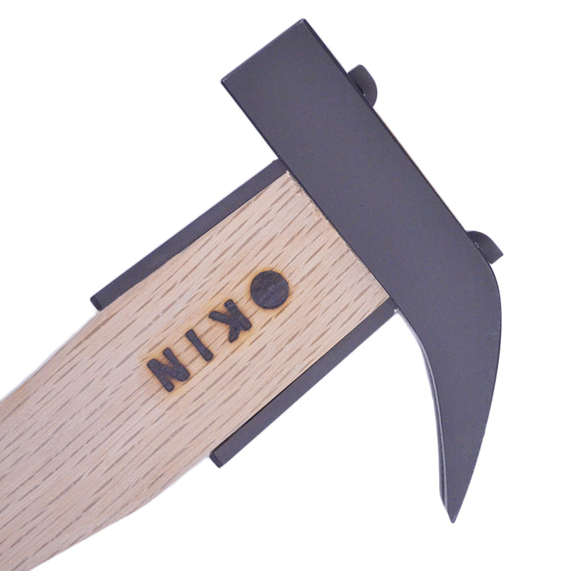 Marukin Butaiya Hammer (Naguri), Square Wave-Curve, Black, 350mm, Short Head