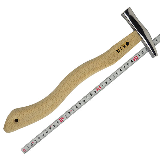 Marukin Sheet Metal Hammer, Stainless Burikiya 21mm, Wave-Curve, 350mm