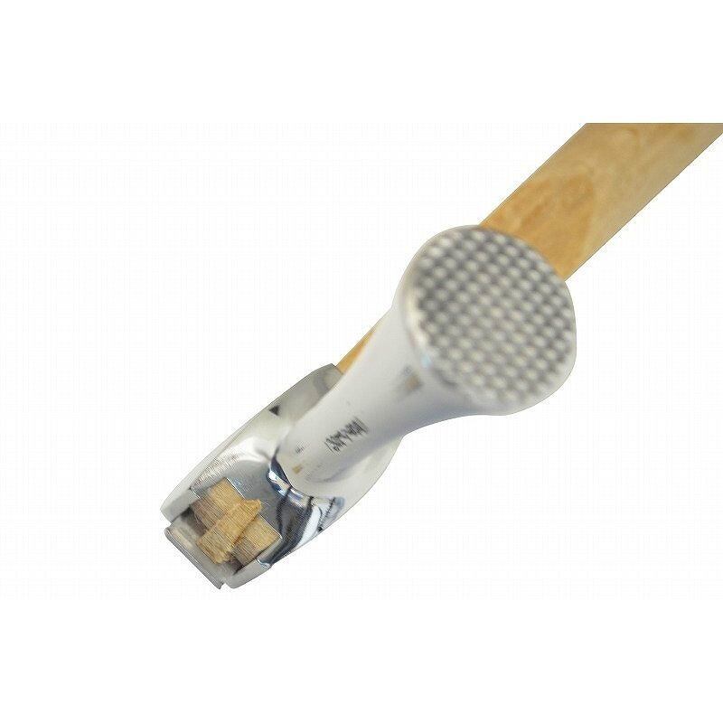 Marukin Kariwaku Hammer, Silver, Milled Face, Medium Head, Wave-Curve, 350mm