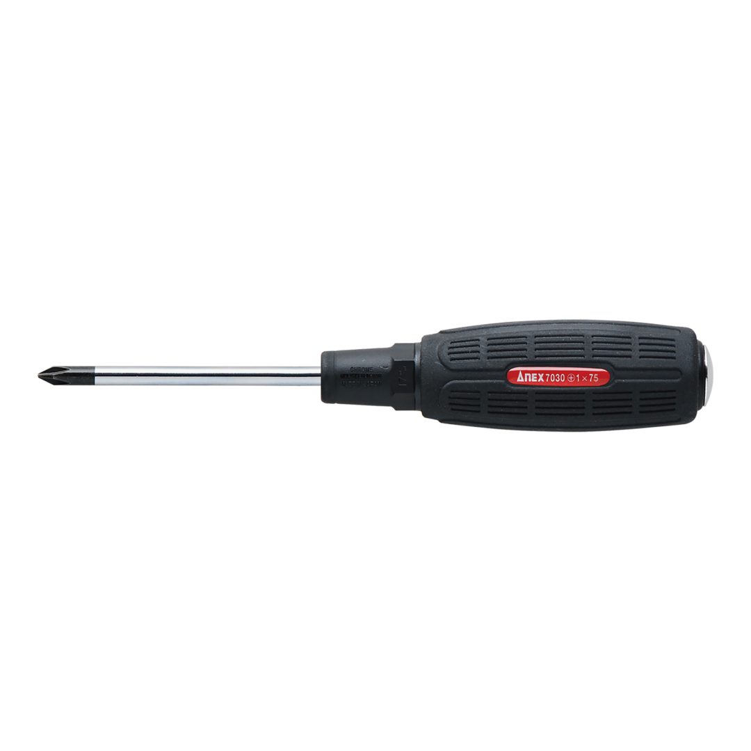 Anex Slit Screwdriver Punch-Through Type +1x75 7030