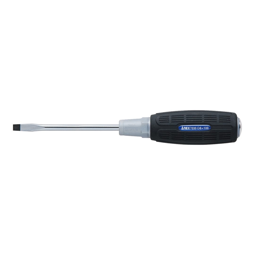 Anex Slit Screwdriver Punch-Through Type -6x100 7030