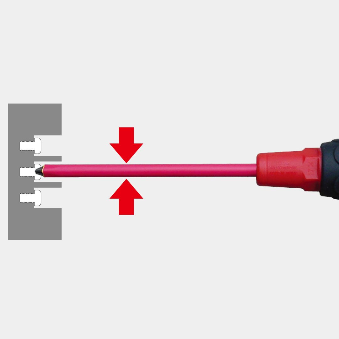 Anex Short-Circuit-Proof Insulated Screwdriver +3x150 7200