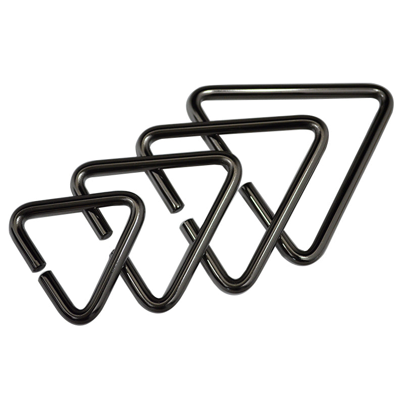 Marukin Tool Belt & Harness Attachment, Triangle Ring 45mm, Gunmetal GK-01-4