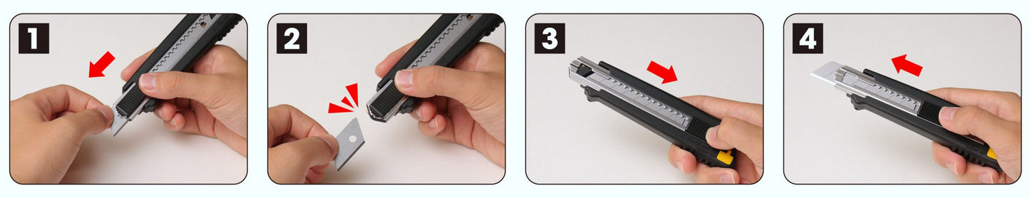 Olfa MZ-AL Multi-Blade Auto-Load Utility Knife 168B