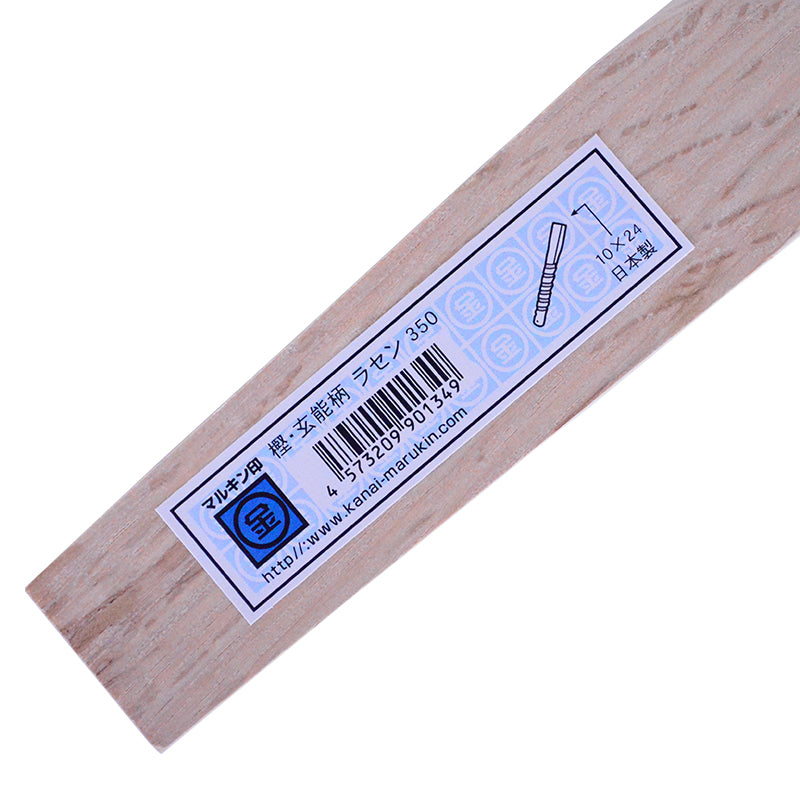 Marukin Oak Gennou Handle, Spiral, 350mm, Eye 10x24mm