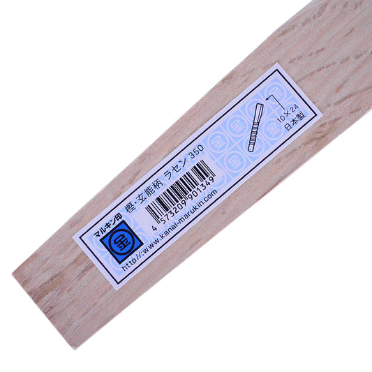 Marukin Oak Gennou Handle, Spiral, 350mm, Eye 10x24mm