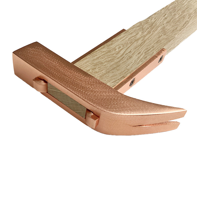 Marukin Butaiya Hammer (Naguri), Square, Bronze, 250mm Short Grip