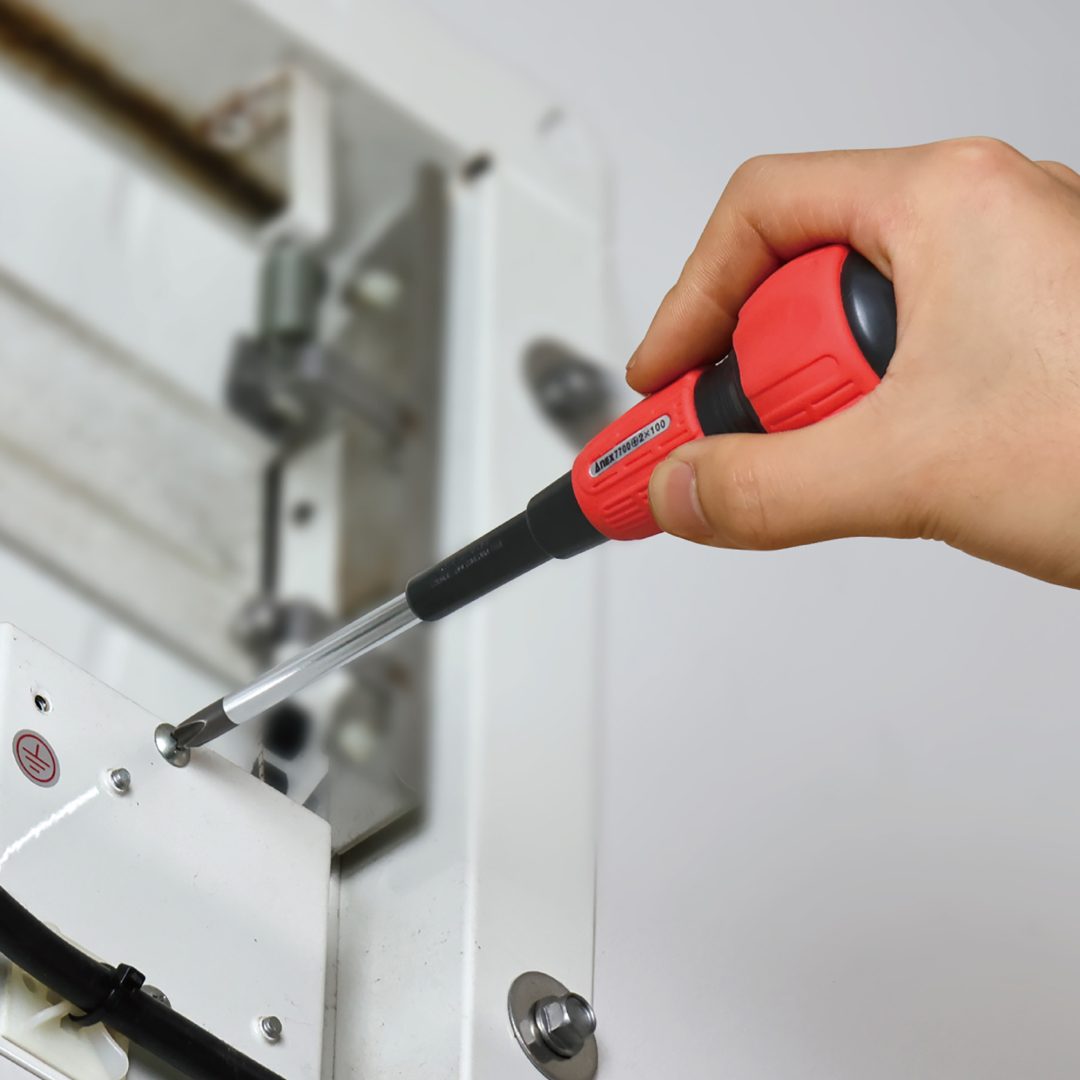 Anex Slit Power Screwdriver Electrician/Regular Type +2x200 7700