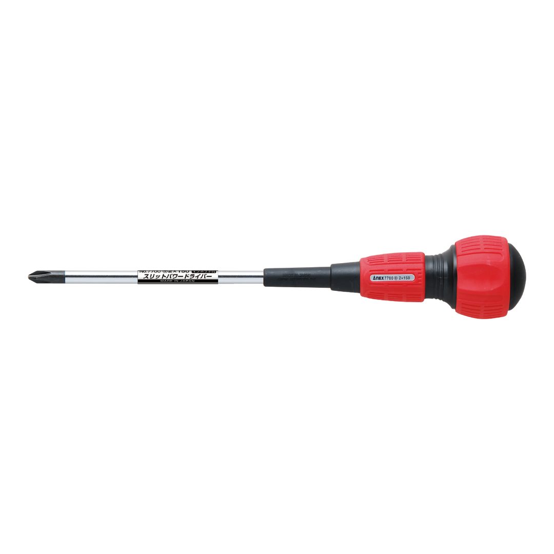 Anex Slit Power Screwdriver Electrician/Regular Type +2x150 7700