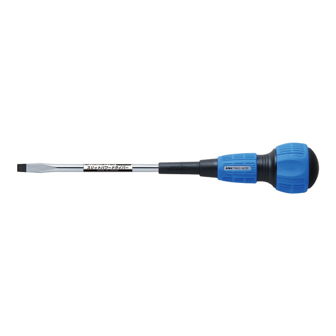 Anex Slit Power Screwdriver Electrician/Regular Type -6x150 7700