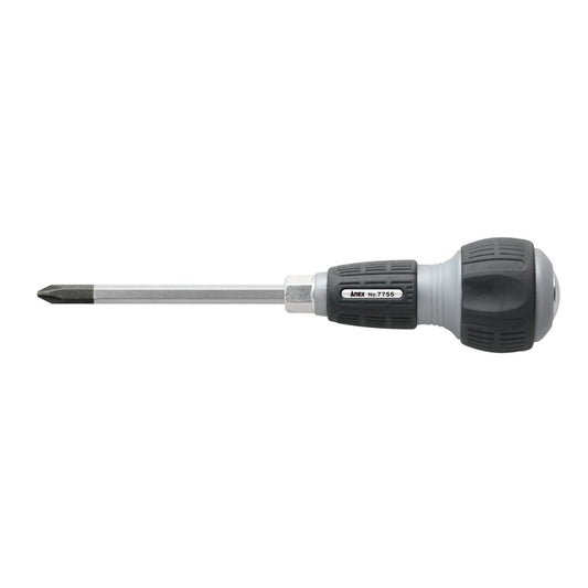 Anex Hammer-Impact Interchangeable Screwdriver with Bolster +2 7755-P2