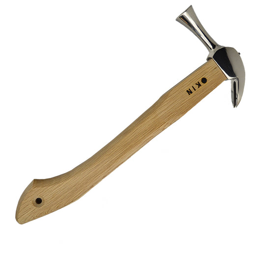 Marukin Kariwaku Hammer, Silver, Smooth Face, Small Head, Straight, 350mm