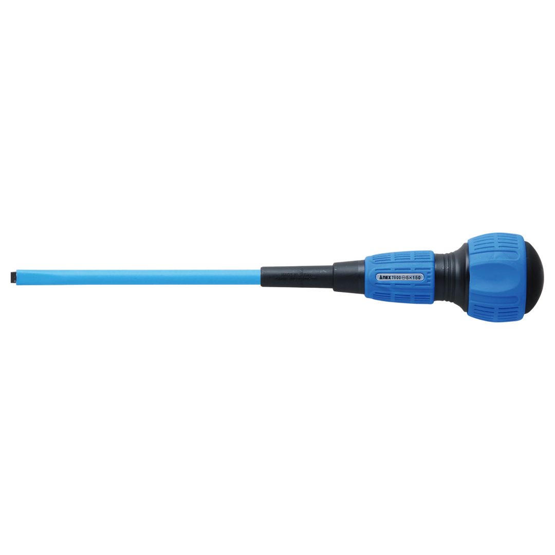 Anex Short-Circuit-Proof Insulated Screwdriver Electrician Type -5x150 7800