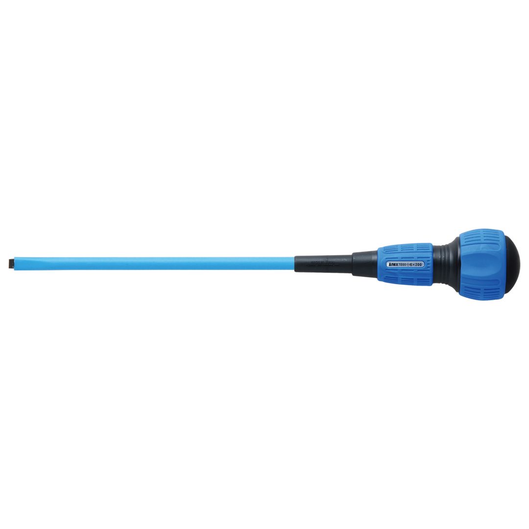 Anex Short-Circuit-Proof Insulated Screwdriver Electrician Type -6x200 7800