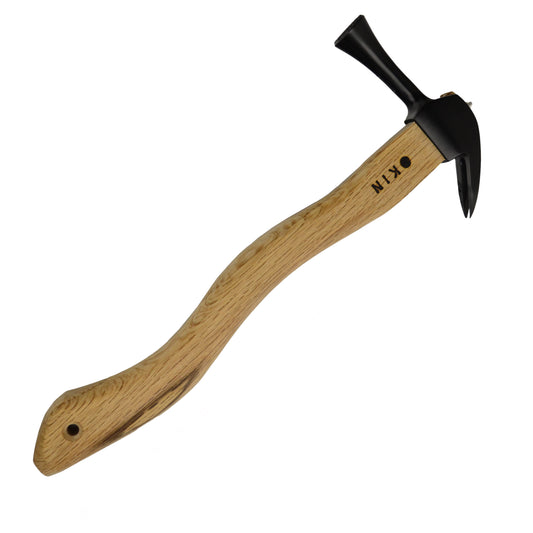 Marukin Kariwaku Hammer, Black, Milled Face, Small Head, Wave-Curve, 350mm