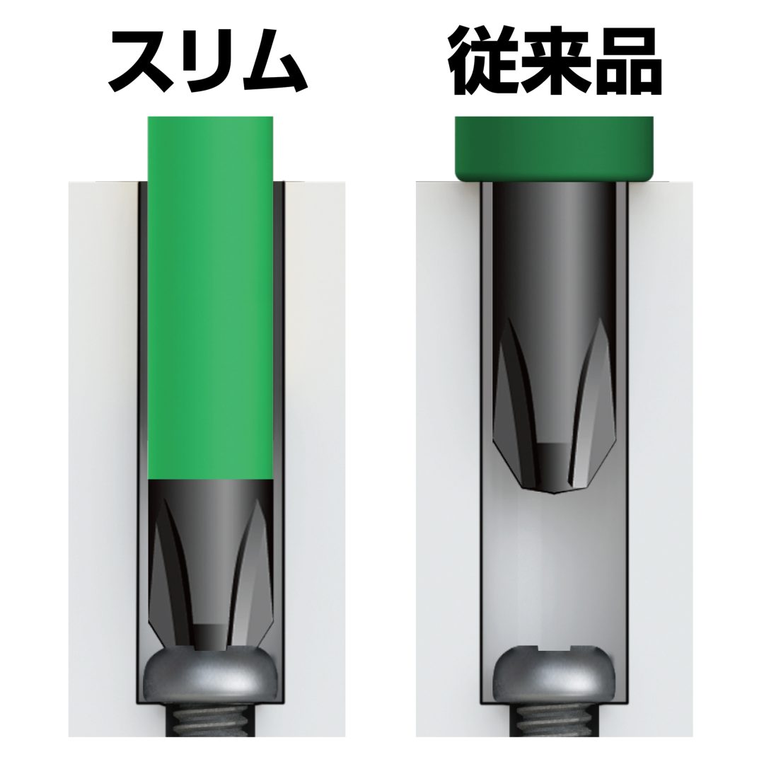Anex Slim Insulated Screwdriver +3x150 7900