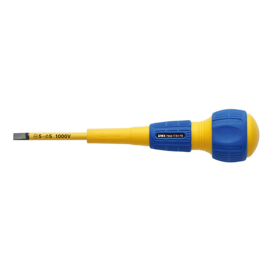 Anex Slim Insulated Screwdriver -5x75 7900