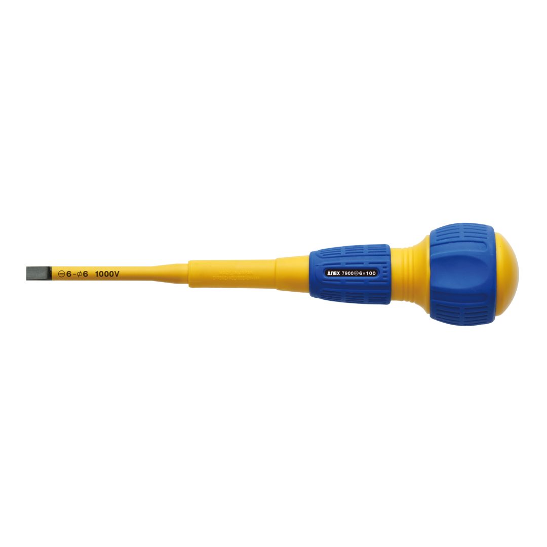 Anex Slim Insulated Screwdriver -6x100 7900